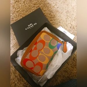 COACH Wallet- multicolor